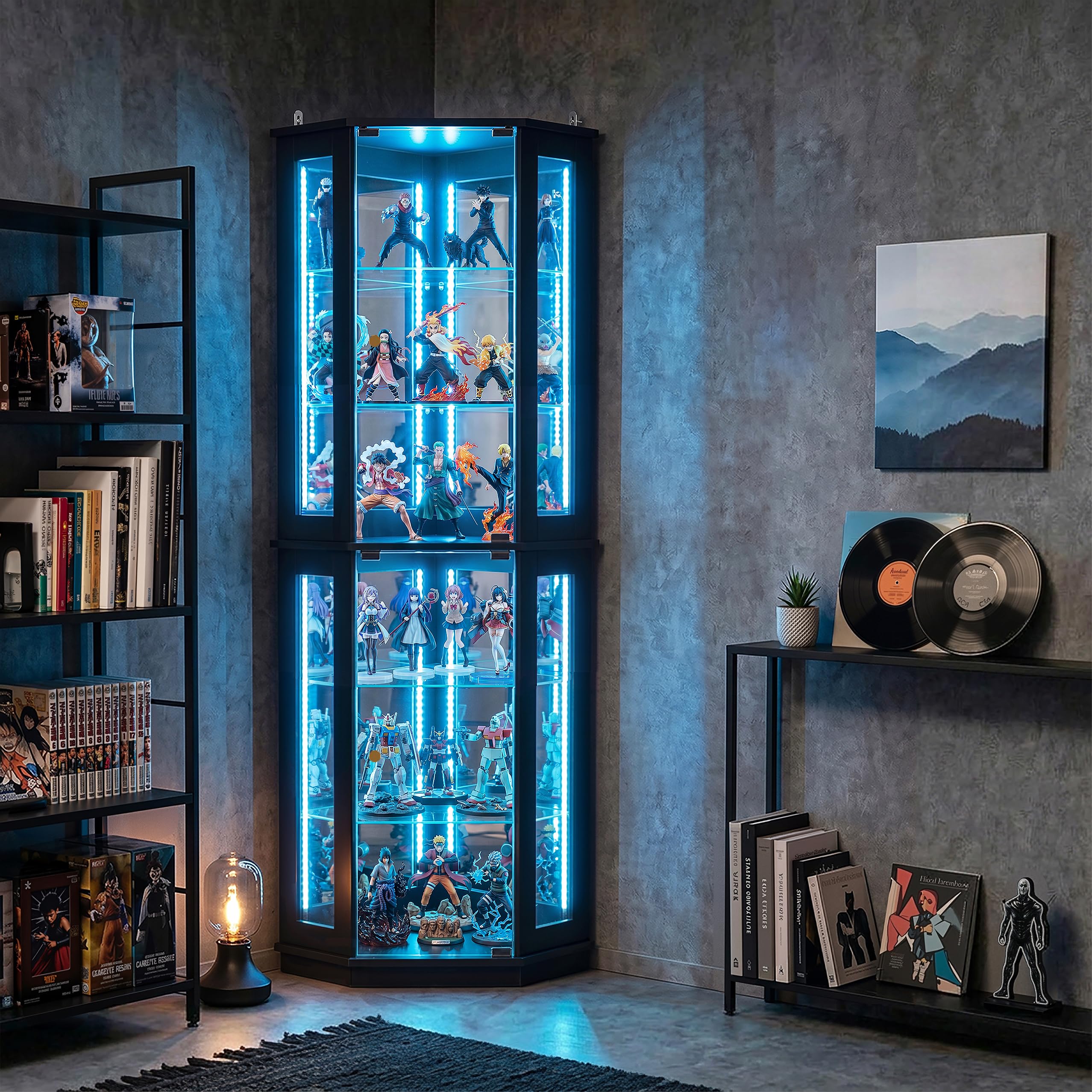 Amazon.co.jp: FUFU&GAGA コレクションケース ミラーバック LEDライト